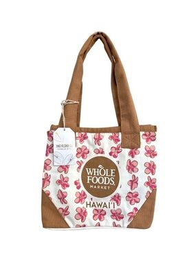 Whole Foods Market Hawaii x Tag Aloha Co. Mini Plumeria Tote Bag